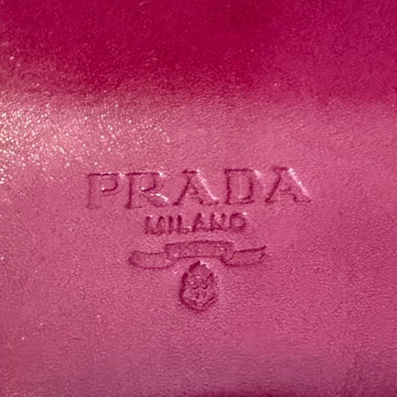 Prada Magenta Double Frame Tote Bag - Picture 2 of 13